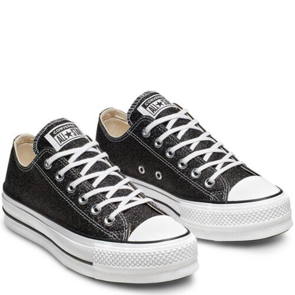 converse all star lift glitter